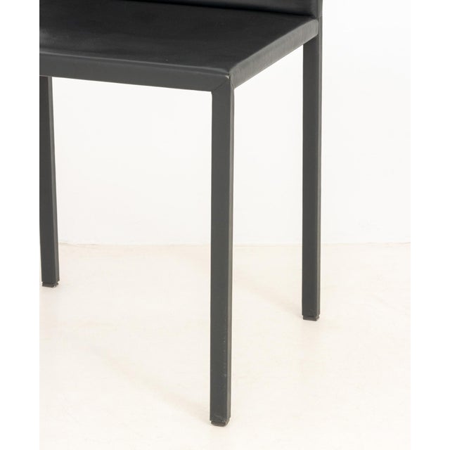 Fabian Baron X Capellini Leather Side Chair For Sale - Image 4 of 7