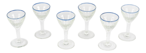 Crystal Liqueur Glasses, 20th Century, Set of 6