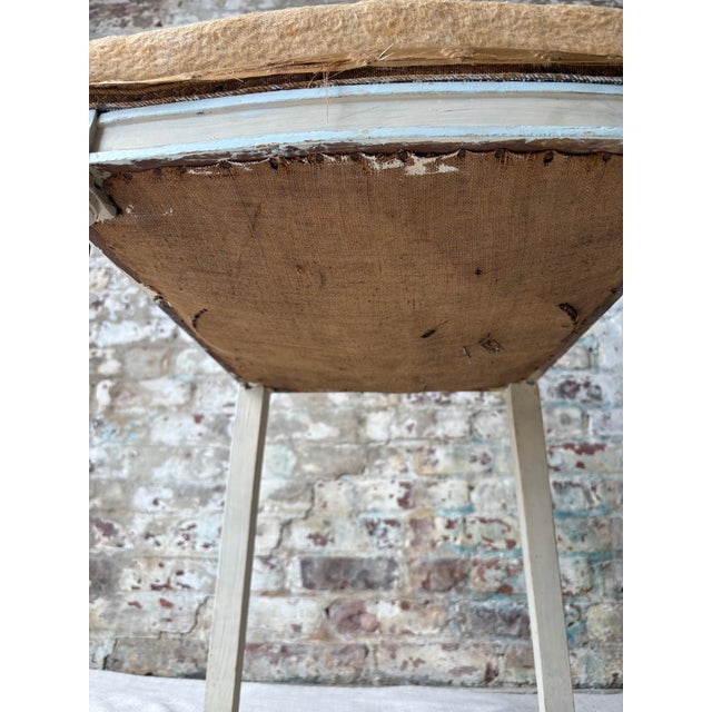 Pair of Antique Neoclassical Painted Side Chairs – Provenance From the Heiress of Macy’s Estate For Sale - Image 14 of 15