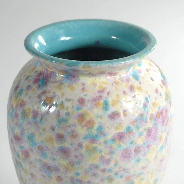 1990s Postmodern Ceramic Vase from Scheurich, 1990s For Sale - Image 5 of 8
