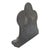 Black Early 20th Century American Cast-Iron Fireside Bookends, Pair For Sale - Image 8 of 15