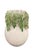 Hand-Crafted Italian Majolica Cabbage and Succulent Ceramic Vase For Sale - Image 4 of 12