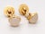 Vintage 18k Gold & Moonstone Cabochon Cufflinks For Sale - Image 10 of 11