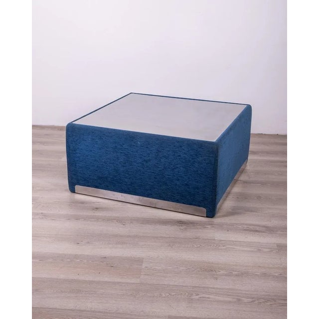 Blue Vintage Living Room Table from Saporiti Italia, 1970s For Sale - Image 8 of 8