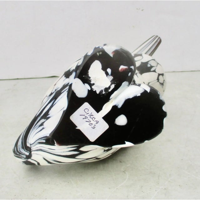 1970s Archimede Seguso Art Glass Duck Vintage 1970s' For Sale - Image 5 of 9