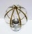 Metal Mid-Century Modern Italian Sugar Toni Table Lamp in Murano Glass, 1970 For Sale - Image 7 of 10