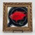 Textile Original Scarlet Red Fish and Olive Still Life Painting on Canvas For Sale - Image 7 of 9