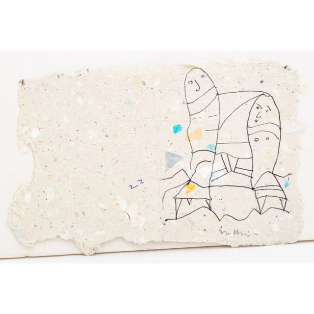 Paper Eva Bouzard-Hui Surrealist Scenes Mixed Media, 15 For Sale - Image 7 of 18