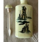 Vintage Chinese Snuff Bottles - Inside Painted Glass & Porcelain - Set of 5 For Sale - Image 11 of 11