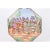 20th Century Chinese Style Hunt Scene Porcelain Octagonal Vase For Sale - Image 9 of 11