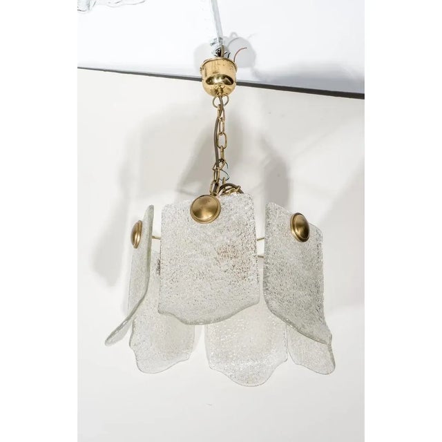 Orrefors Attrib Mid-Century Modern Chandelier For Sale - Image 10 of 13