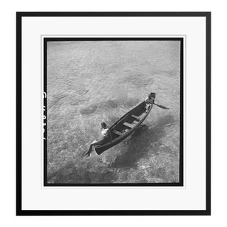 Model in Montego Bay 1946 by Toni Frissell Framed C Print For Sale