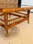 Restored Mid-Century Brighton Pavilion Style Scorched Bamboo 42" Coffee Table For Sale In Naples, FL - Image 6 of 12