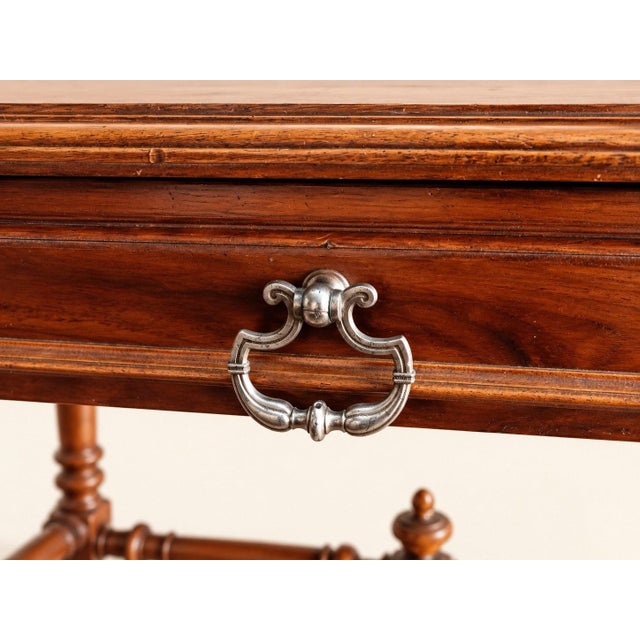 Vintage Walnut Desk, 1800s For Sale - Image 3 of 8