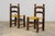 Set of Six French Modernist Dining Chairs, Oak & Rush, 1960 For Sale In New York - Image 6 of 18