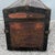 Late 19th Century Late 19th Century SHR Trade Co Wooden Barrel-Top Steamer Trunk For Sale - Image 5 of 9