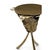 Gold Palmetto Side Table For Sale - Image 4 of 7