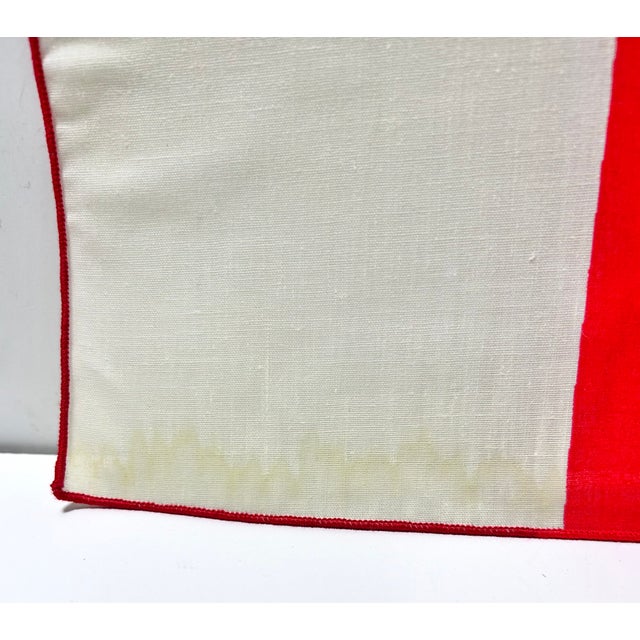 Vintage Leacock Nautical Naps Signal Flag Cocktail Napkins by Dessin Deux, Set of 11 For Sale - Image 9 of 11