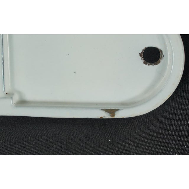 Vintage European Cast Iron Triple Hook Wall Rack For Sale - Image 12 of 12