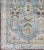 Tribal Antique Geometric Design Persian Malayer Rug in Light Blue, Pink, and Green For Sale - Image 3 of 13