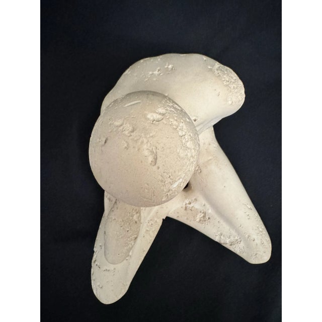 Sculpture Materials 1990s Jaru Thinking Man Plaster Sculpture For Sale - Image 7 of 12
