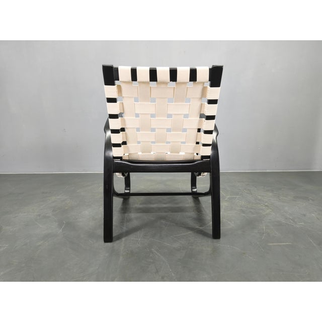 Vintage Bentwood Lounge Chair by Jan Vanek, Czechoslovakia, 1960s For Sale - Image 4 of 11