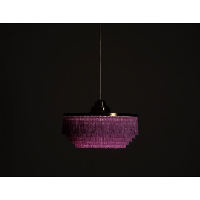 Metal Model T603 Pendant by Hans-Age Jakobsson, 1960s For Sale - Image 7 of 9