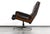 Brown King Chair in Brown Leather by André Vandenbeuck for Strässle, 1960s For Sale - Image 8 of 18