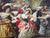 1960s 1960s Italian Artisan Rococo Gold Beech Textile Art For Sale - Image 5 of 15