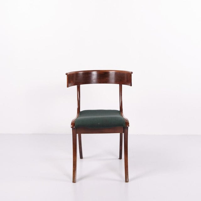 1930s Klismos Chairs by Edvard Thomsen for Rud. Rasmussen, 1930s, Set of 6 For Sale - Image 5 of 12