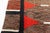 Doris Leslie Blau Mid-20th Century Vintage Swedish Red Rag Rug For Sale In New York - Image 6 of 9