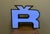 Large Vintage Illuminated Advertising Letter Ř, 1960s For Sale - Image 12 of 18