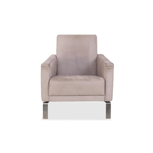 Fabric Fly Armchairs in Cream Beige from BoConcept, Set of 2 For Sale - Image 12 of 13