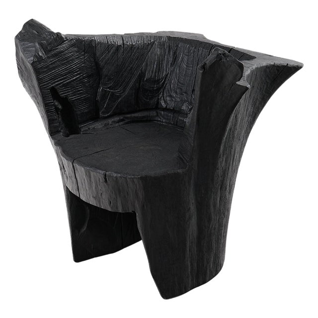 Brutalist Sculptural Armchair by Logniture For Sale