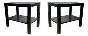 Pair of Modern Parsons Endtables / Night stands attributed to Robsjohn Gibbings