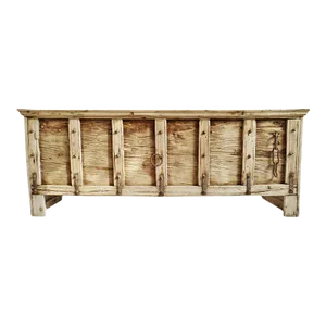Sun Bleached Vintage Door Console Table