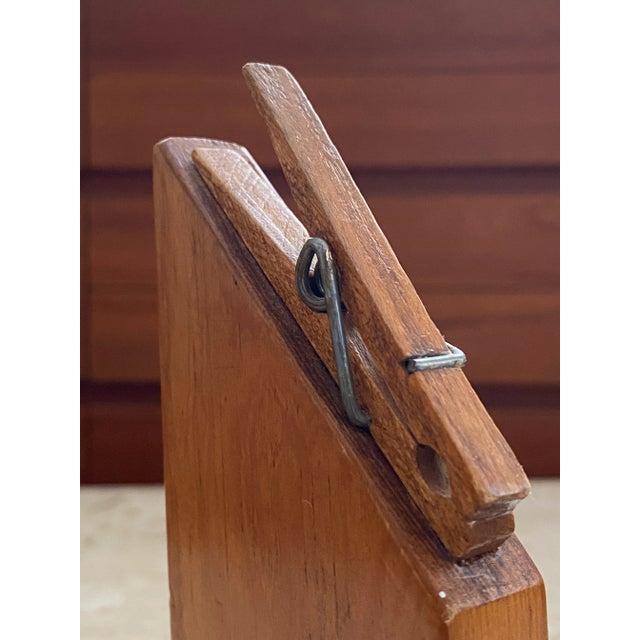 Folk Art Clothespin Primitive Desktop Sculpture For Sale - Image 6 of 12