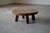 Rustic Round Oak Coffee Table, Netherlands, 1960s For Sale - Image 4 of 9