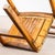 Beech and Iron Stacking School Dining Chairs, 1940s For Sale - Image 8 of 12
