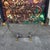 This is a Romeo Rega chrome and brass U-shaped table base. There is no glass top available.