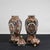 Metal Chinese Ceramic Potiche Vases with Metal Bases, 1990, Set of 2 For Sale - Image 7 of 10