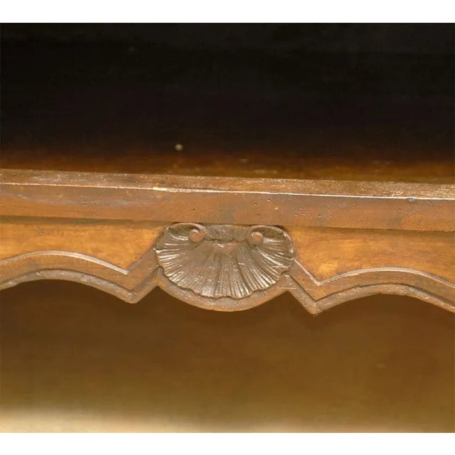 French 1820s Walnut Restoration Vaisselier from Bresse with Burl Wood Panels For Sale - Image 10 of 11