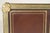 Antique Louis XV Style King Wood and Tulip Wood Bronze Mounted Leather Top Desk For Sale In Los Angeles - Image 6 of 12