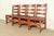 Mission L. & J. G. Stickley Antique Mission Oak Arts & Crafts Ladder Back Dining Chairs | Set of Four For Sale - Image 3 of 16