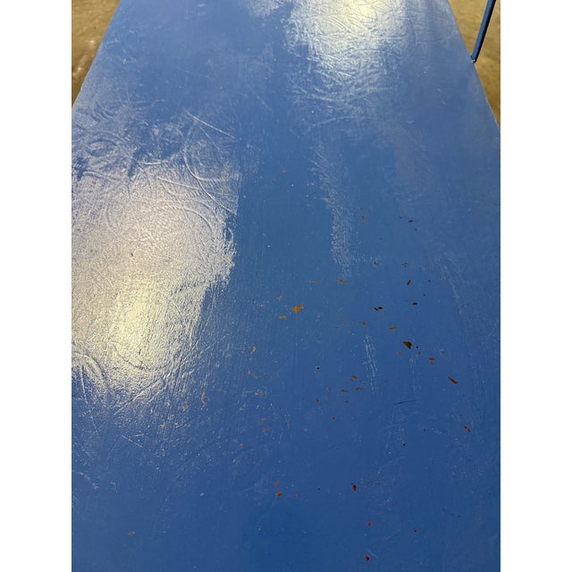 1995 Postmodern Memphis Iron Entry Console Table For Sale In Dallas - Image 6 of 12