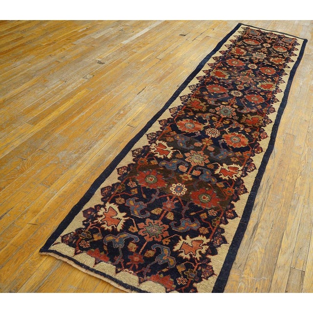 19th Century W. Persian Bijar Carpet ( 2'4'' x 9'9'' - 71 x 297 )