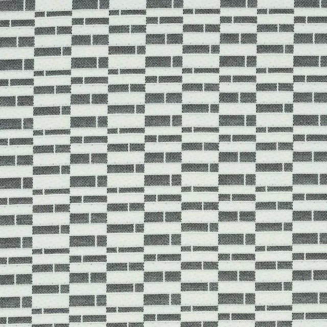 Sample - Schumacher Ashcroft Indoor & Outdoor Fabric in Black For Sale