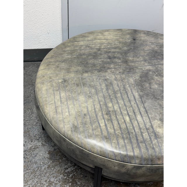 Lily Jack Bespoke Leather Coffe Table/Ottoman For Sale In San Francisco - Image 6 of 12