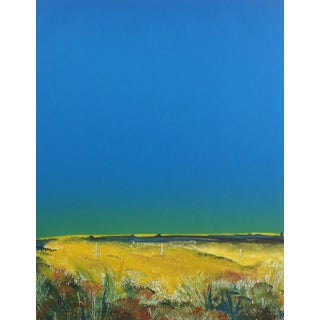 Michael Raburn "And the New World Was Born" Signed Original Monotype Artwork For Sale