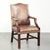 English-Style Gainsborough Desk Chair in Cowhide Leather For Sale - Image 13 of 13